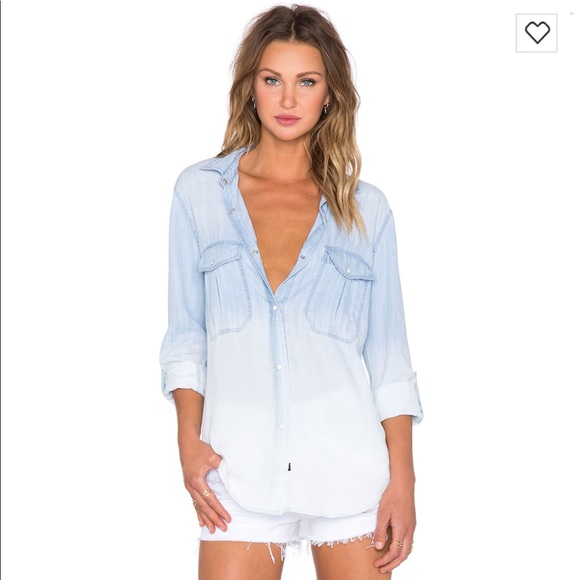 Rails Tops - Rails Ombré Denim Top